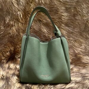 Green Kate Spade mini bag